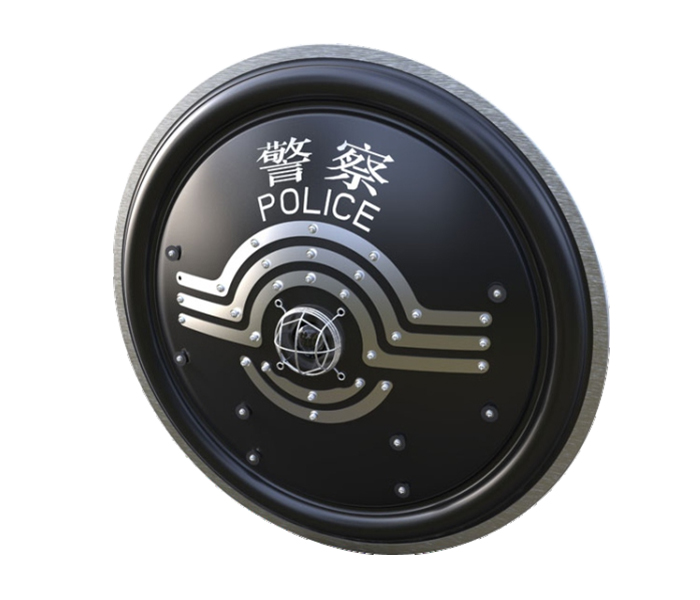 防抢夺光电防暴隔离驱散盾牌(圆形)