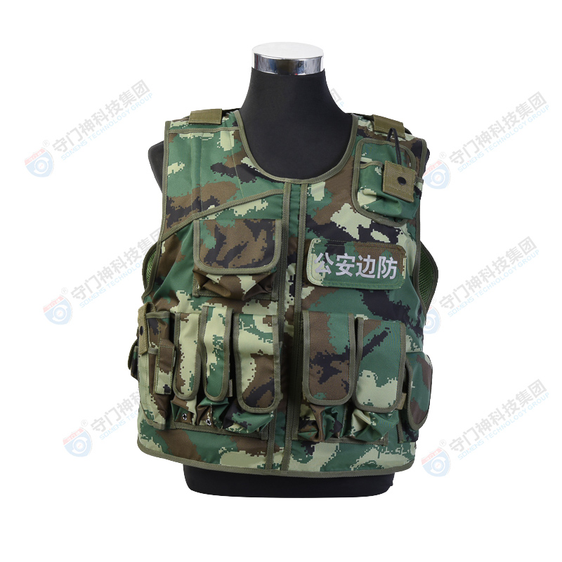 Three-level soft body armor, soft bulletproof vest - military side armor